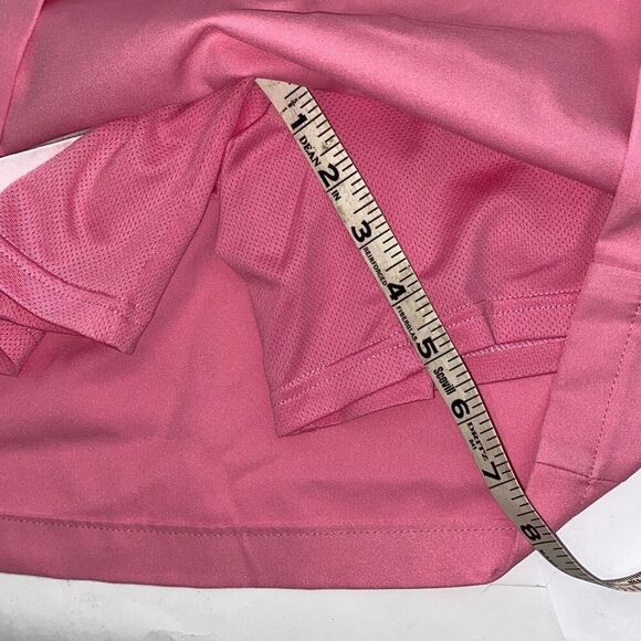 Adidas Women's Pink ClimaCool Stretch Solid Logo Athletic Golf Skort Size 2 - Picture 12 of 12
